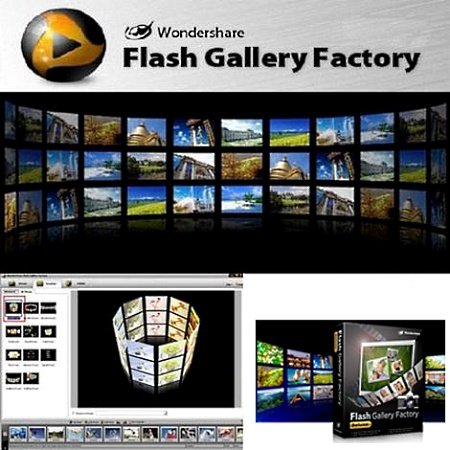 Portable Wondershare Flash Gallery Factory Deluxe v5.0.2.19